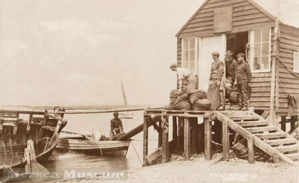19th Century oyster fishermen